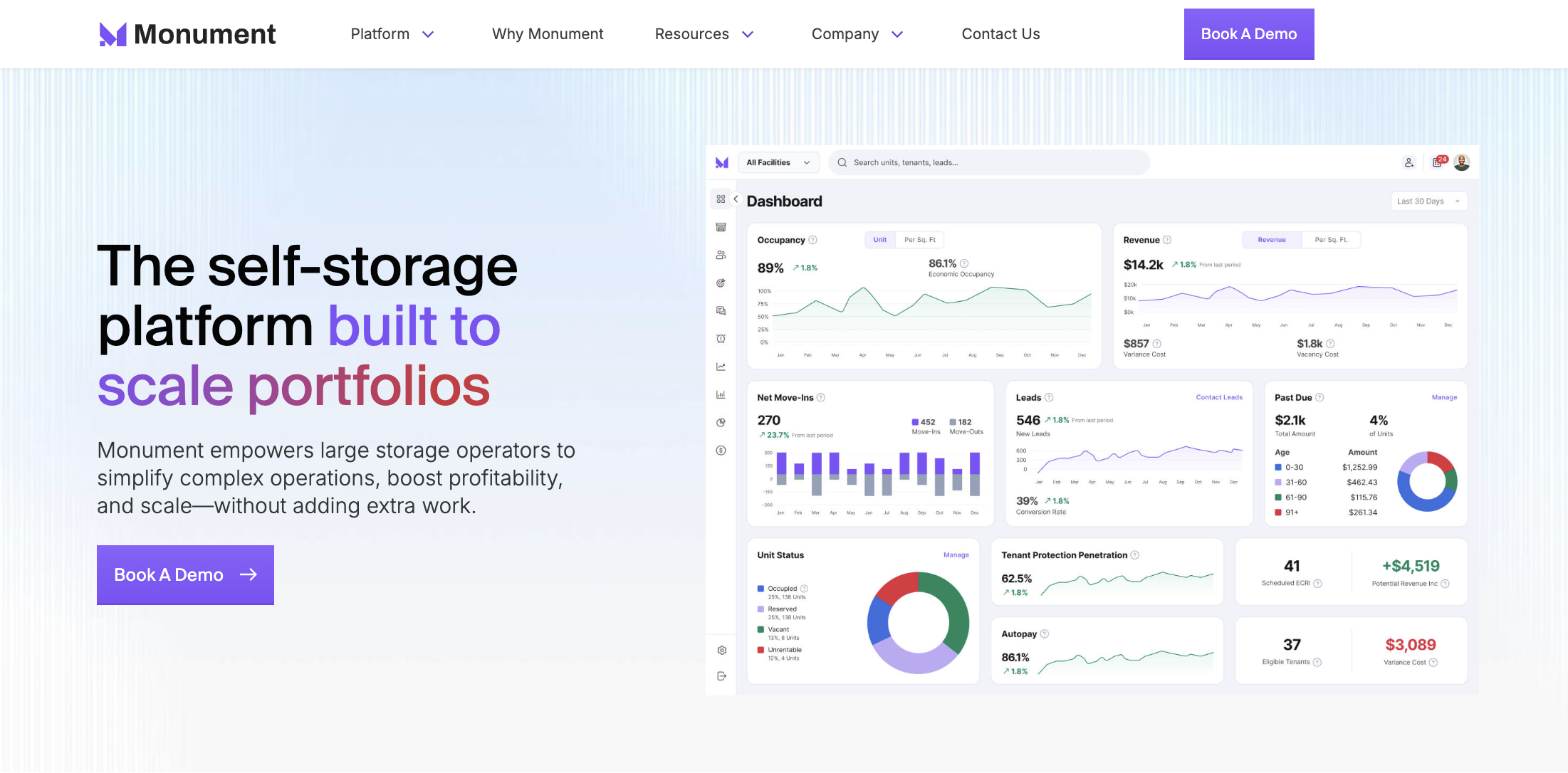 Monument platform overview
