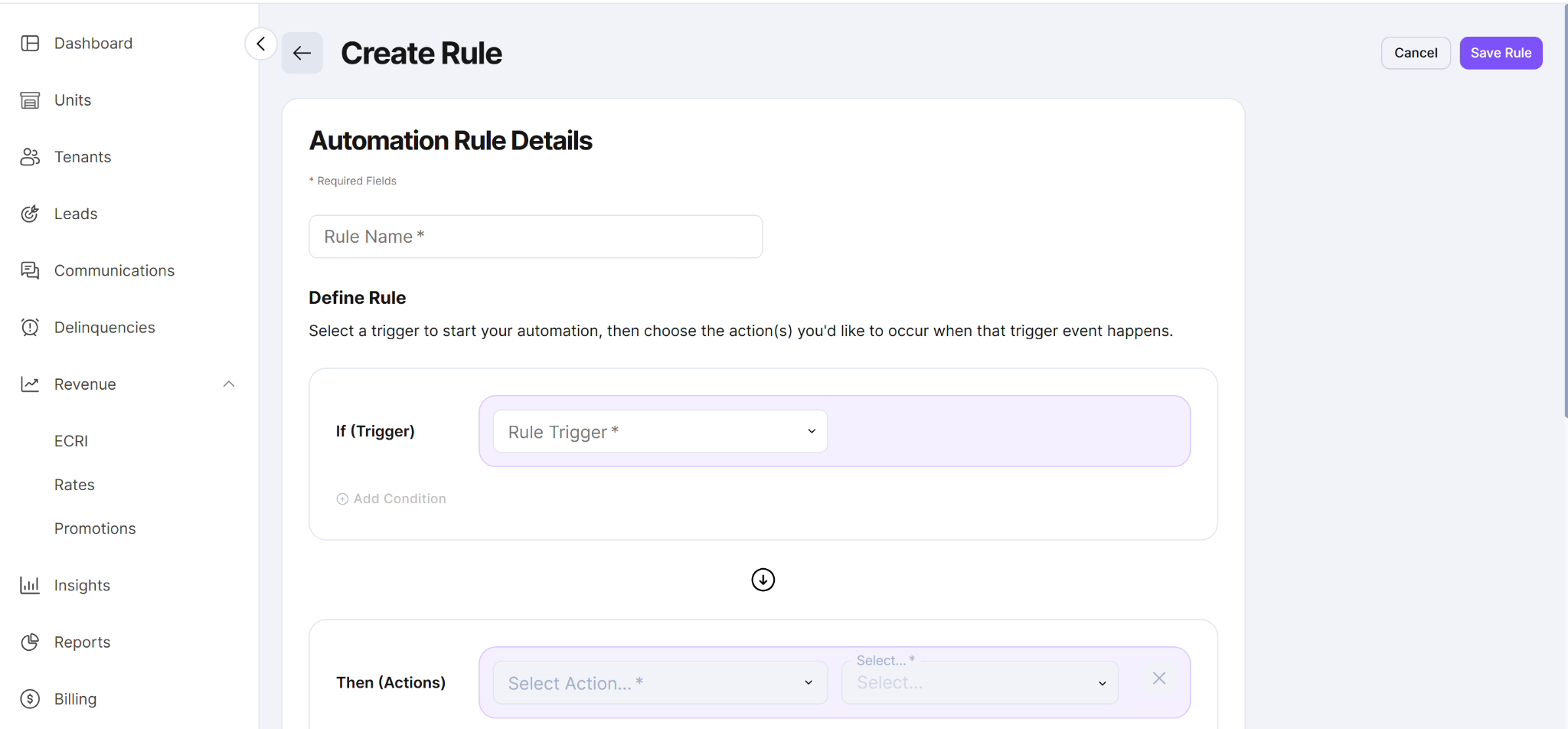 Create Rule